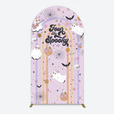 Lofaris Rainbow Arch Halloween Four Ever Spooky Backdrop